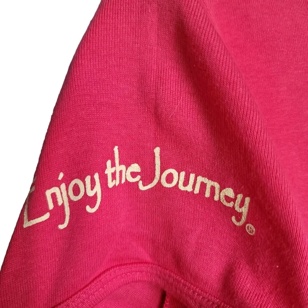 District Threads 100% Cotton Pink T-Shirt. Size L - Picture 2 of 7